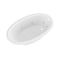 Atlantis Whirlpools Petite 36 x 60 Oval Whirlpool Bathtub 3660PWL - alternate 5